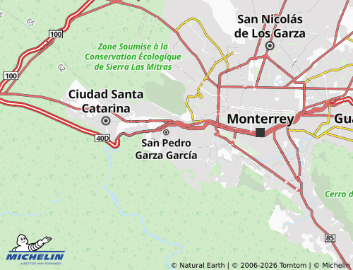 MICHELIN Privada San Felipe map - ViaMichelin