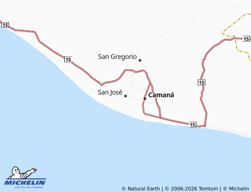 Mappa MICHELIN San José - ViaMichelin