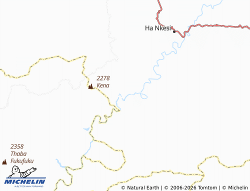 MICHELIN-Landkarte Thusong - ViaMichelin
