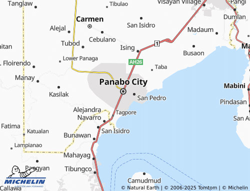 MICHELIN Poblacion map - ViaMichelin