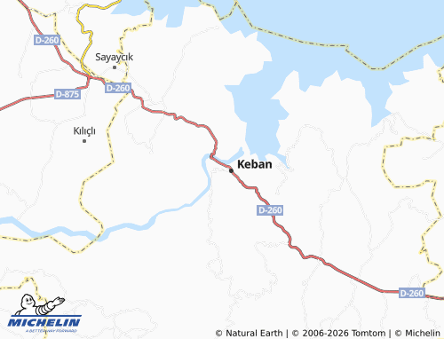 MICHELIN Kallar map - ViaMichelin