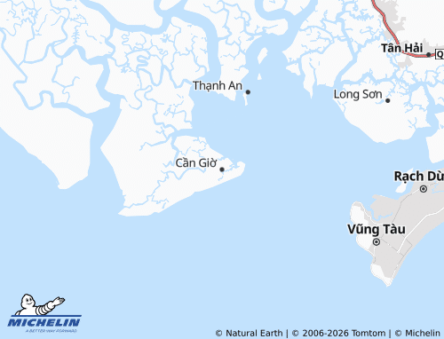 Mappa MICHELIN Cần Giờ - ViaMichelin
