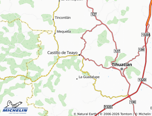 Mappa MICHELIN La Florida - ViaMichelin