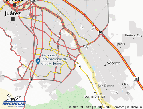 Mappa MICHELIN Real de Guadalupe - ViaMichelin