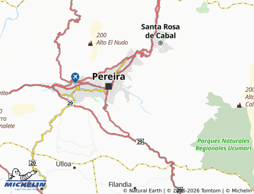 MICHELIN Intermedio map - ViaMichelin