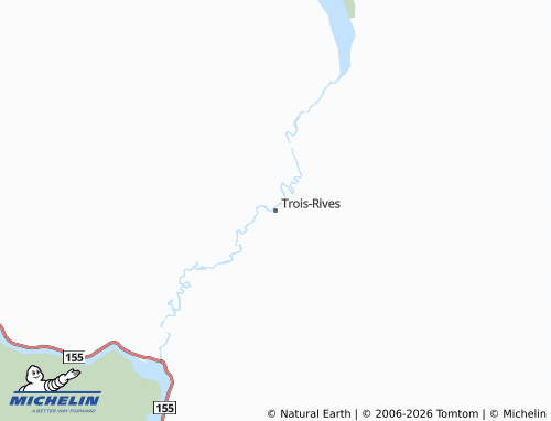 MICHELIN-Landkarte Trois-Rives - ViaMichelin