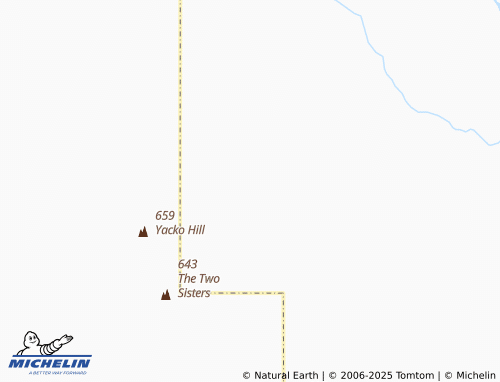 MICHELIN Wilcowie map - ViaMichelin