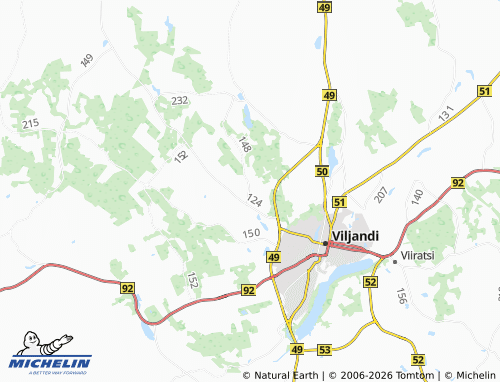 Mappa MICHELIN Mustivere - ViaMichelin