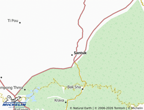 Mappa MICHELIN Santuk - ViaMichelin