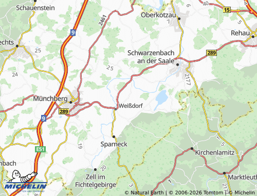 Mapa MICHELIN Bärlas - ViaMichelin