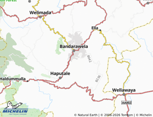 Mappa MICHELIN Beddekumbura - ViaMichelin