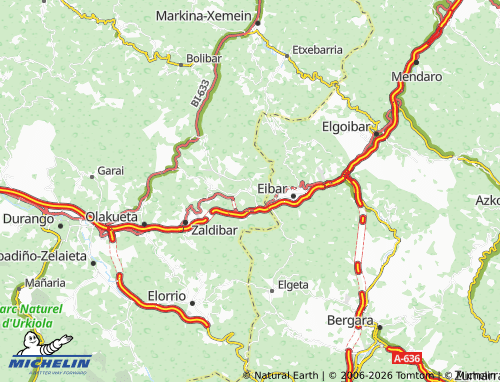 MICHELIN Ermua map - ViaMichelin