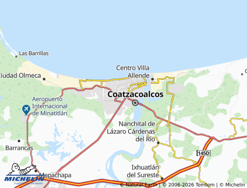 Mapa MICHELIN 5 de Febrero - ViaMichelin