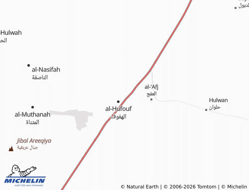MICHELIN-Landkarte al-Raja - ViaMichelin