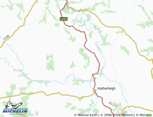 MICHELIN Petrockstow map - ViaMichelin