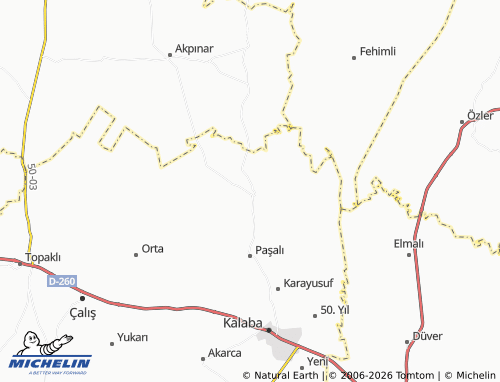 Mappa MICHELIN Üçkuyu - ViaMichelin