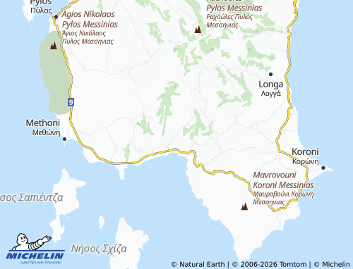 MICHELIN Lachanada map - ViaMichelin
