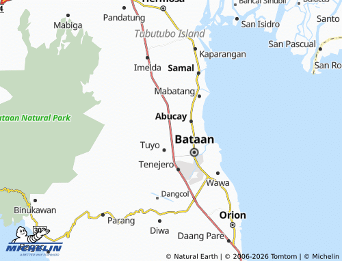 Mappa MICHELIN Gabon - ViaMichelin