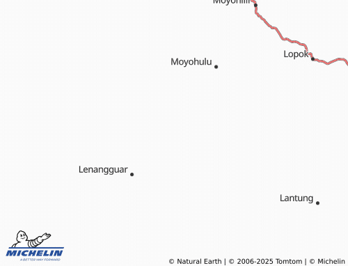 MICHELIN Berang Rea map - ViaMichelin