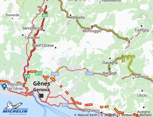 MICHELIN-Landkarte Aggio - ViaMichelin