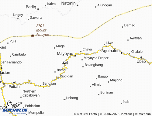 MICHELIN Banhal map - ViaMichelin