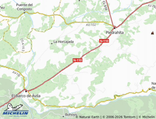 MICHELIN La Aldehuela map - ViaMichelin