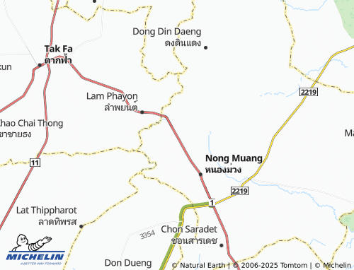 MICHELIN Bo Thong map - ViaMichelin