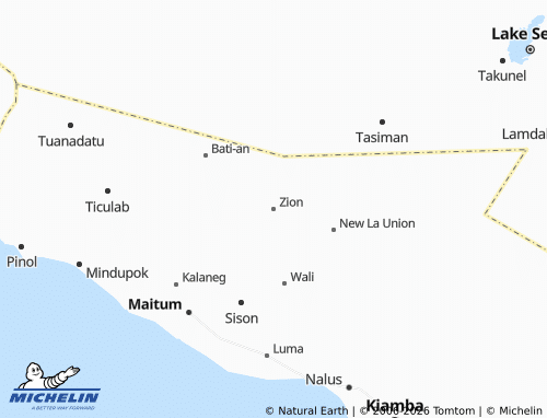 MICHELIN Zion map - ViaMichelin