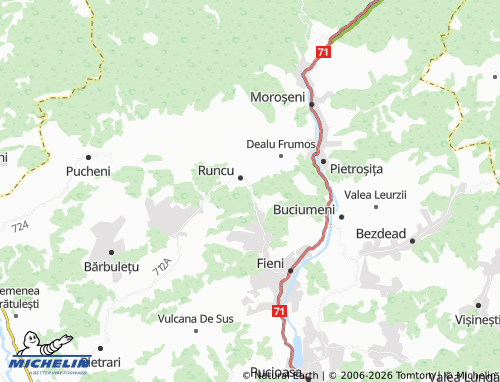 Mappa MICHELIN Piatra - ViaMichelin