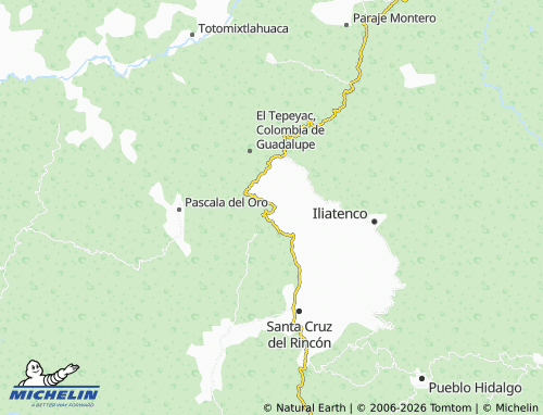Mappa MICHELIN Tepeyac, La Villa de Guadalupe - ViaMichelin