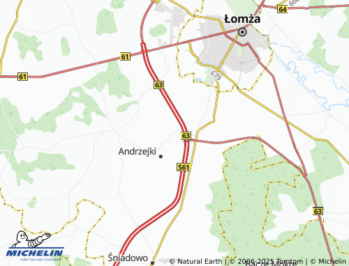 MICHELIN-Landkarte Boguszyce - ViaMichelin