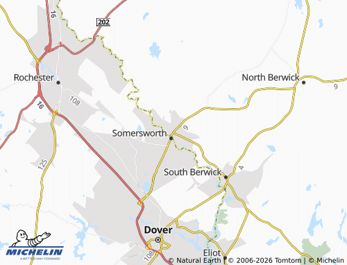 Kaart MICHELIN Berwick - ViaMichelin