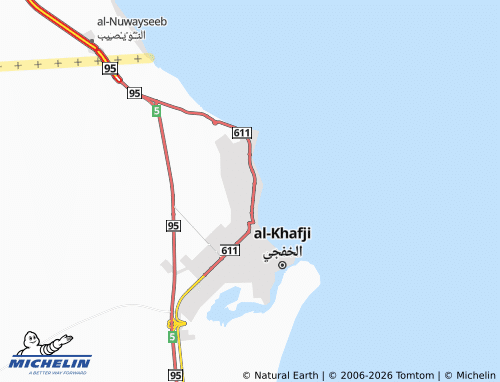 MICHELIN-Landkarte al-'Azeeziyyah - ViaMichelin