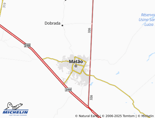 MICHELIN Bela Vista map - ViaMichelin