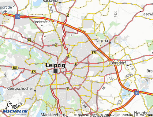 MICHELIN Schönefeld-Ost map - ViaMichelin