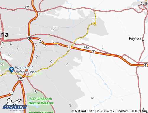 MICHELIN Silver View Ridge map - ViaMichelin
