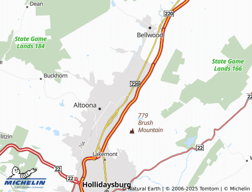 MICHELIN Greenwood map - ViaMichelin