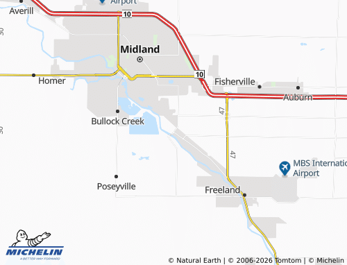 Mappa MICHELIN Mapleton - ViaMichelin