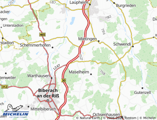Mapa MICHELIN Äpfingen - ViaMichelin