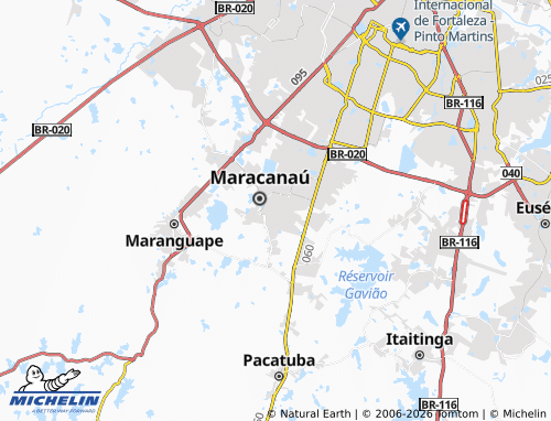 Mapa MICHELIN Jereissate II - ViaMichelin