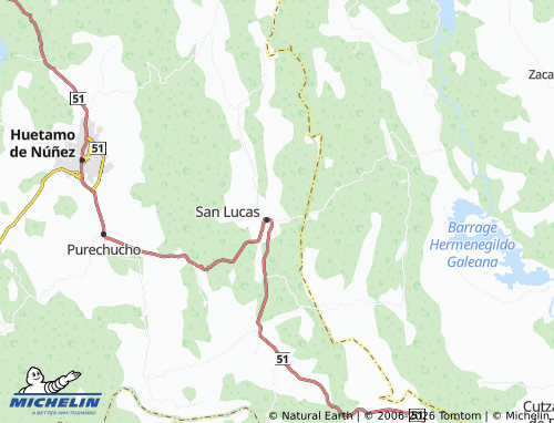 Mapa MICHELIN San Rafael - ViaMichelin