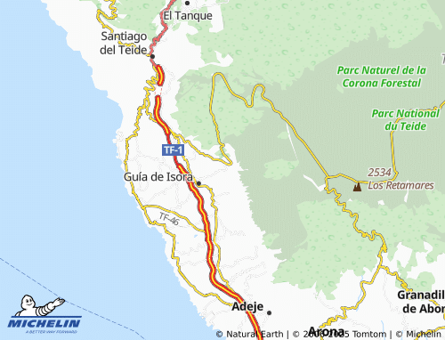 MICHELIN-Landkarte Chirche - ViaMichelin