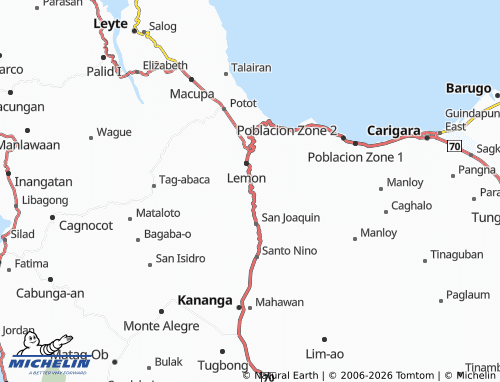 MICHELIN Visares map - ViaMichelin