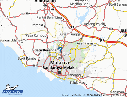 MICHELIN Taman Sutera Wangi map - ViaMichelin
