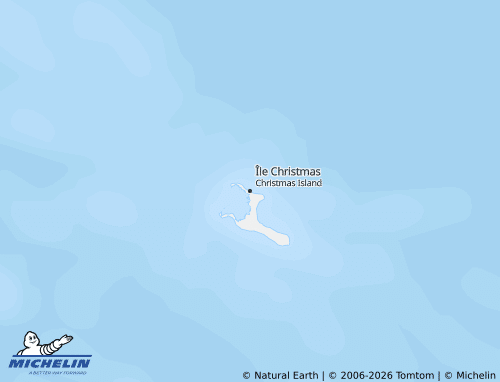 MICHELIN-Landkarte Line Islands - ViaMichelin
