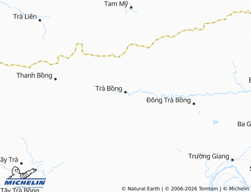 Mapa MICHELIN Trà Sơn - ViaMichelin