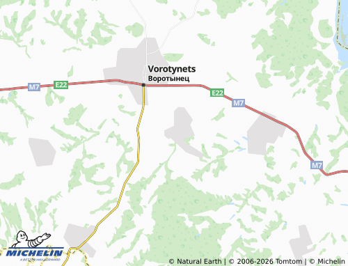 MICHELIN-Landkarte Ognev-Maydan - ViaMichelin