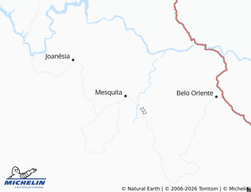 Mapa MICHELIN Mesquita - ViaMichelin