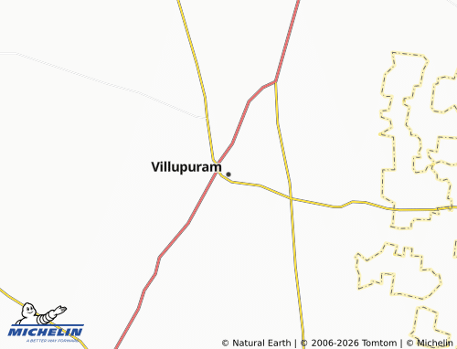 Mappa MICHELIN Villupuram - ViaMichelin