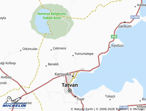 Mappa MICHELIN Yumurtatepe - ViaMichelin